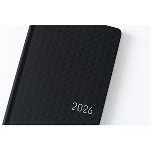 Hobonichi Techo Weeks 2026 - Paper Series: Black Gingham