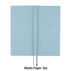 Hobonichi Techo Weeks 2026 - Paper Series: Sky