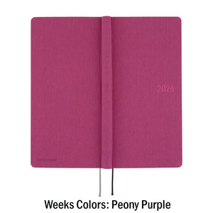 Hobonichi Techo Weeks 2026 - Colors: Peony Purple