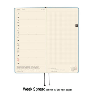 Hobonichi Techo Weeks 2026 - Colors: Cosmo Blue