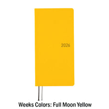 Hobonichi Techo Weeks 2026 - Colors: Full Moon Yellow