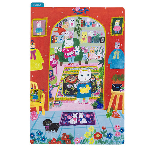Hobonichi Pencil Board, A6 - Yumi Kitagishi: In The Room