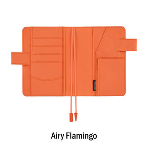 Hobonichi Original Book and Cover, A6, Airy Flamingo