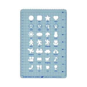 Hobonichi Stencils in Various Designs