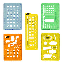 Hobonichi Stencils in Various Designs
