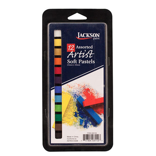 Jackson's Chalk Pastel Set, 12 Colors
