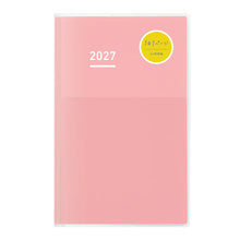 Jibun Techo DAYs mini 2027 B6 Slim January Start Pink
