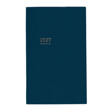 Jibun Techo Lite mini 2027 B6 Slim, January Start, Navy