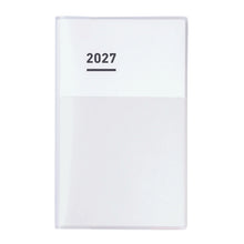 Jibun Techo mini 2027 B6 Slim, January Start, White￼