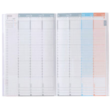 Jibun Techo mini 2027 B6 Slim, January Start, Green