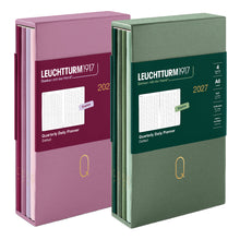 LEUCHTTURM1917 2027 Quarterly in Green or Rose (Dotted pages)