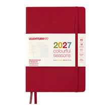 LEUCHTTURM1917 2027 Weekly Seasons A5 in Various Colors (English)