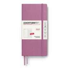 LEUCHTTURM1917 2027 Weekly Planner & Notebook Wallet in Various Colors (English)