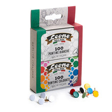 Leone Dell'era Thumbtacks Combo Pack of White and Assorted Colors