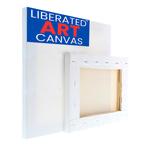 Liberated Art Canvas Cotton Stretched Canvas Studio 3/4