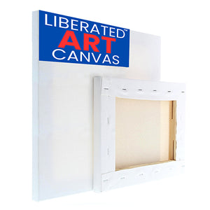 Liberated Art Canvas Cotton Stretched Canvas Studio 3/4" Profile