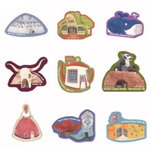 Mystery Novelty Architecture Sticker Pack