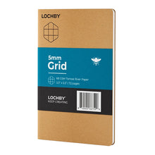 Lochby Pocket Notebook Insert, 5mm Grid