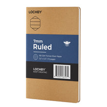 Lochby Pocket Notebook Insert, Ruled
