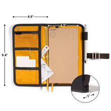 Lochby Voyager Journal Cover, Bumblebee (black)