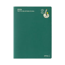 Midori 2026 A6 Pocket Diary Weekly Ojisan