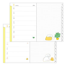 Midori 2026 B6 Pocket Diary Monthly/Weekly Dog