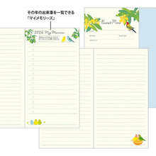 Midori 2026 Slim Pocket Diary (Monthly) Bird
