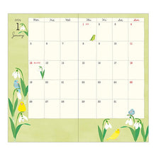 Midori 2026 Slim Pocket Diary (Monthly) Bird