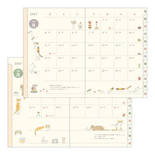 Midori Pocket Diary B6 Cat 2027
