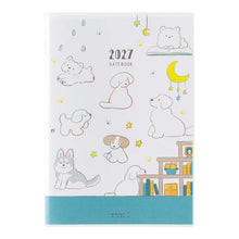 Midori Pocket Diary B6 Dog 2027