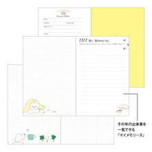 Midori Pocket Diary Mini Dog 2027