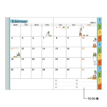 Midori Pocket Diary Mini Ojisan 2027
