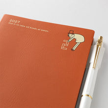 Midori Pocket Diary Monthly A6 Ojisan 2027