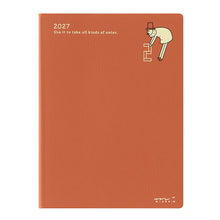Midori Pocket Diary Monthly A6 Ojisan 2027