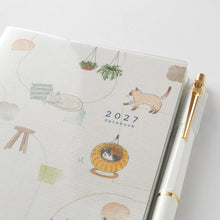 Midori Pocket Diary A6 Cat 2027