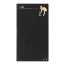 Midori Pocket Diary Slim Ojisan 2027