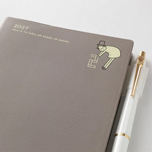 Midori Pocket Diary Weekly A6 Ojisan 2027
