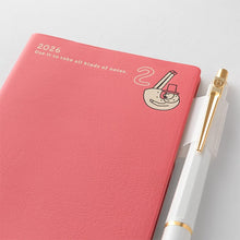 Midori 2026 A6 Pocket Diary Monthly Ojisan