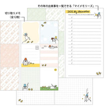 Midori 2026 Slim Pocket Diary (Monthly) Ojisan