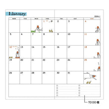 Midori 2026 Slim Pocket Diary (Monthly) Ojisan