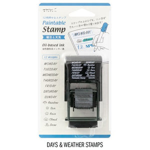 Midori Paintable Stamper, Four Styles Available