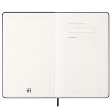 Moleskine Daily Large Sapphire Blue Hard Cover 2027