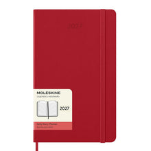 Moleskine Daily Large Scarlet Red Hard Cover 2027