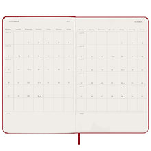 Moleskine Daily Large Scarlet Red Hard Cover 2027