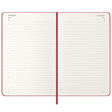 Moleskine Daily Large Scarlet Red Hard Cover 2027