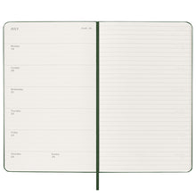 Moleskine Weekly Large Myrtle Green Hard Cover 2027