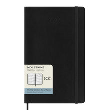 Moleskine Monthly Large Black Soft Cover 2027