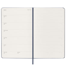 Moleskine Weekly Large Sapphire Blue Hard Cover 2027