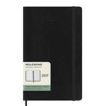 Moleskine Weekly Large Black Hard Cover 2027