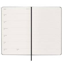 Moleskine Weekly Large Black Hard Cover 2027